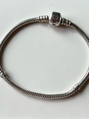 Pandora Moments Sterling Silver Snake Chain Bracelet